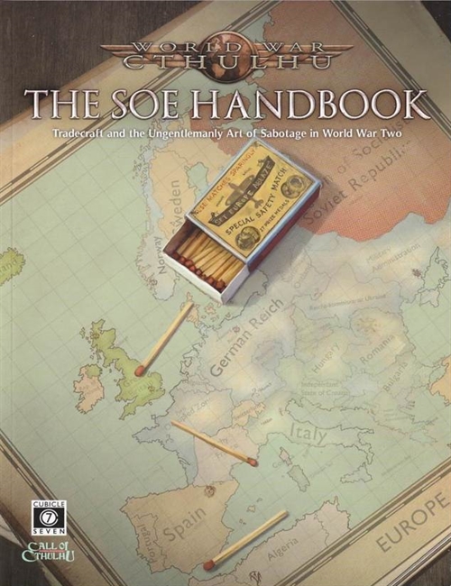 World War Cthulhu - The SOE Handbook (B Grade) (Genbrug)